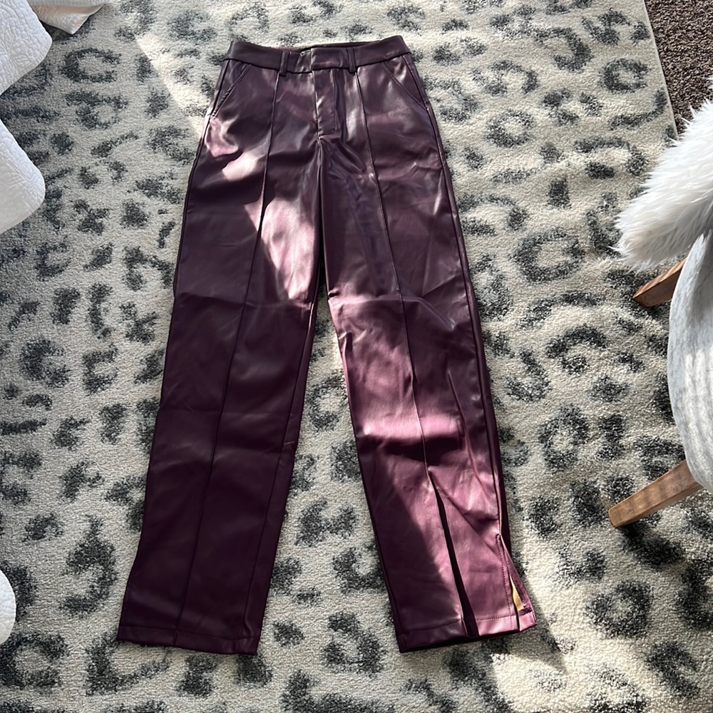 Brand new leather pants